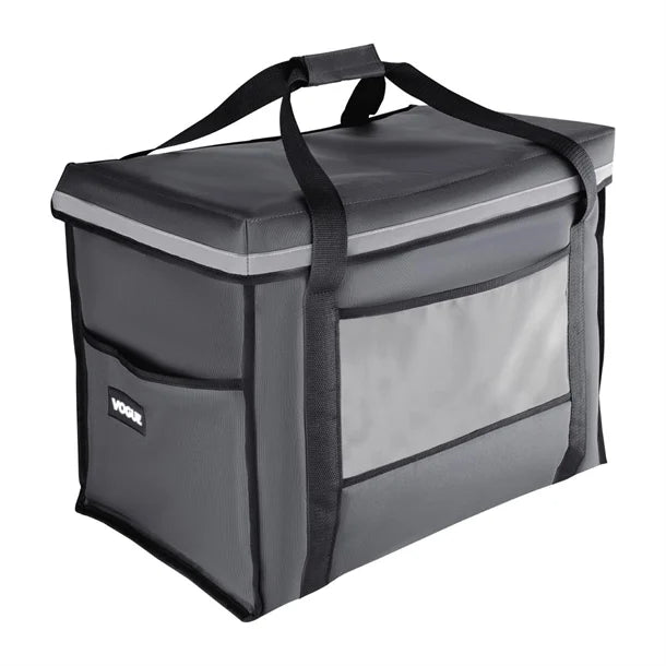 Vogue FR226 Insulated Folding Delivery Bag Grey 540x360x430mm