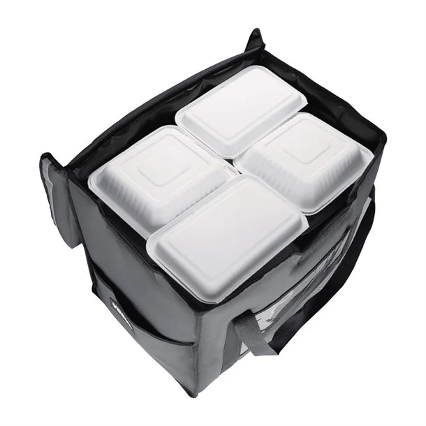 Vogue FR226 Insulated Folding Delivery Bag Grey 540x360x430mm