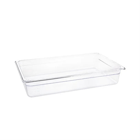 Vogue Polycarbonate 1/1 Gastronorm Container Clear