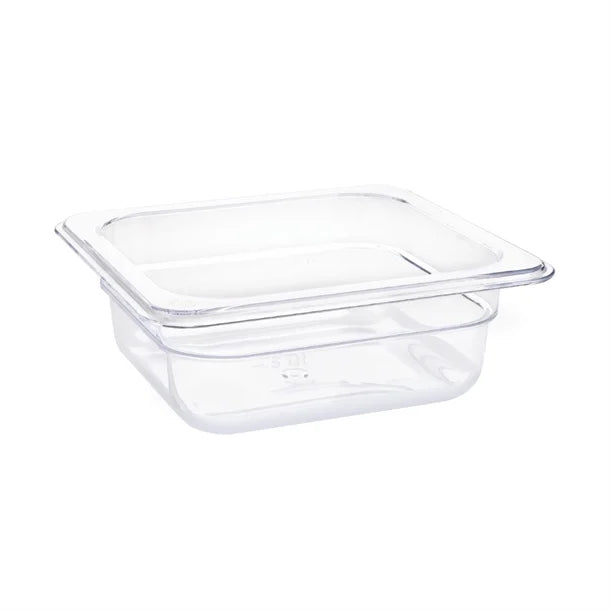 Vogue Polycarbonate 1/6 Gastronorm Container Clear