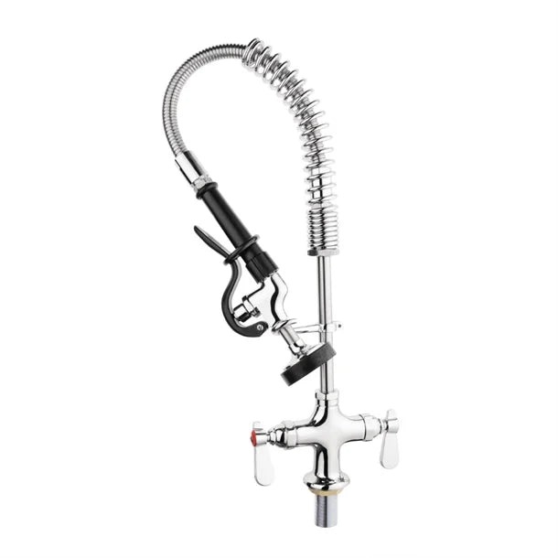 Vogue DL831 Single Pedestal Mini Pre-Rinsers
