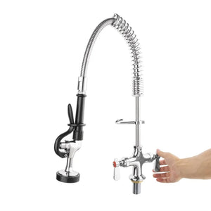 Vogue DL831 Single Pedestal Mini Pre-Rinsers