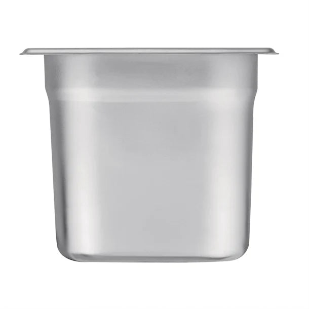 Vogue K826 Stainless Steel 1/9 Gastronorm Tray 150mm