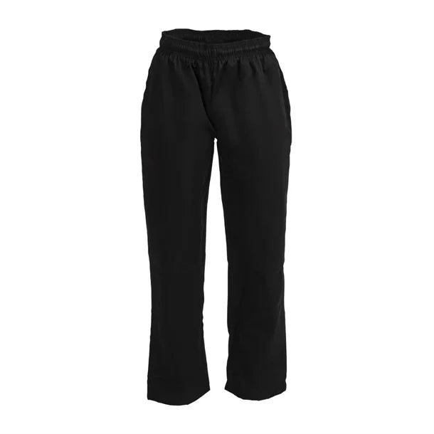 Whites Vegas A582 Chef Trousers Pants Polycotton Black