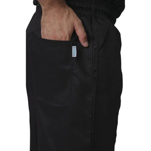 Whites Vegas A582 Chef Trousers Pants Polycotton Black