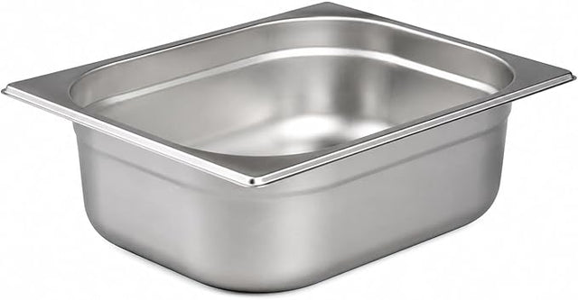 CateringBase 20974 stainless steel 1/2 gastronorm tray 100mm