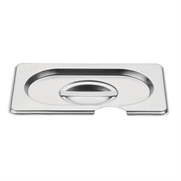Vogue Stainless Steel Gastronorm Notched Lid