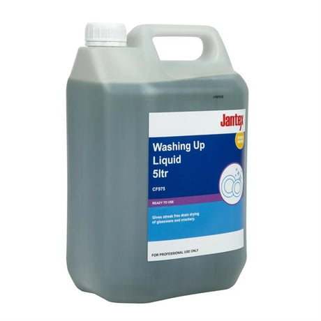 Jantex CF975 Washing Up Liquid Concentrate 5Ltr