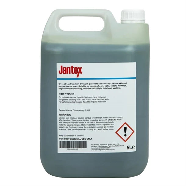 Jantex CF975 Washing Up Liquid Concentrate 5Ltr