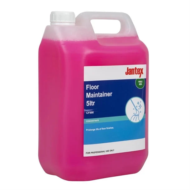 Jantex CF990 Floor Cleaner and Maintainer Concentrate 5Ltr