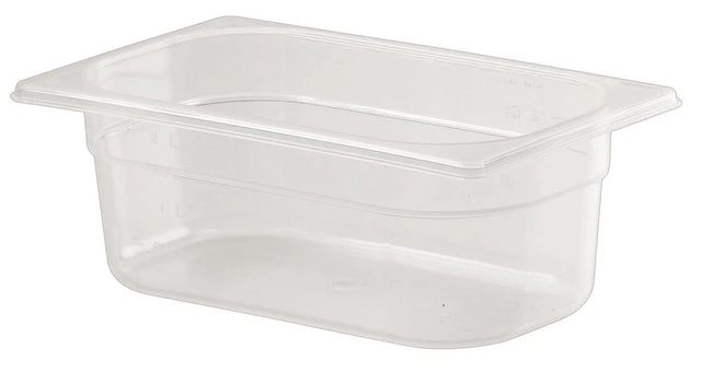 Chefset 1/4 GN polypropylene gastronorm container, 100mm depth (6741)