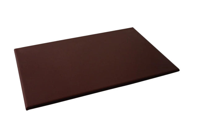 Chefset brown chopping board 300x230mm vegetable HACCP cutting board