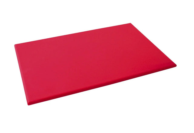 Chefset red chopping board 300x230mm raw meat HACCP colour coded kitchen cutting board