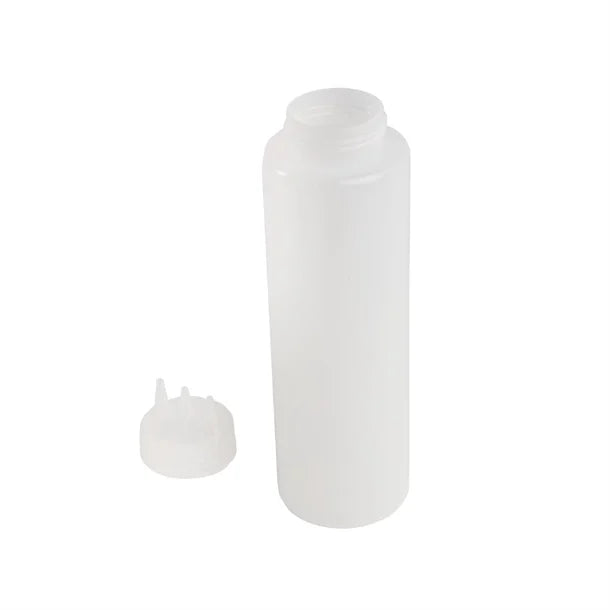 Vogue Clear 3 Nozzle Squeeze Bottle