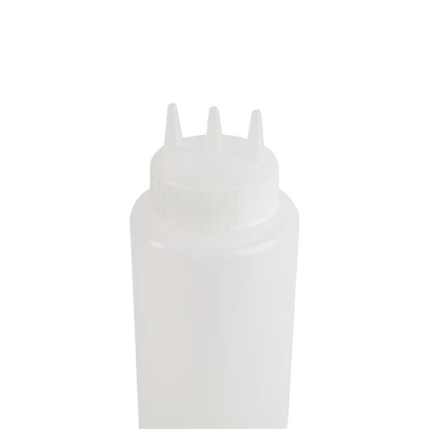 Vogue Clear 3 Nozzle Squeeze Bottle