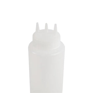Vogue Clear 3 Nozzle Squeeze Bottle