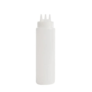 Vogue Clear 3 Nozzle Squeeze Bottle