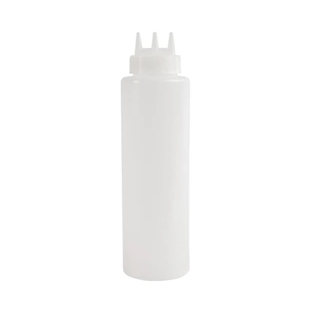 Vogue Clear 3 Nozzle Squeeze Bottle