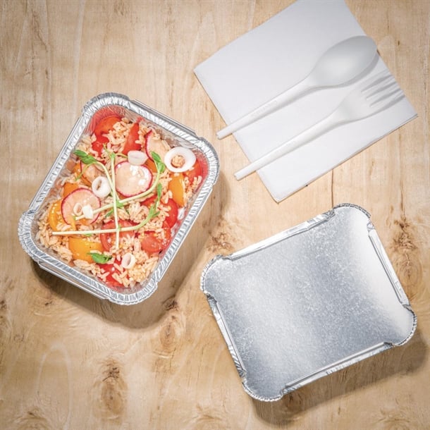 Take Away Foil Containers With Lids