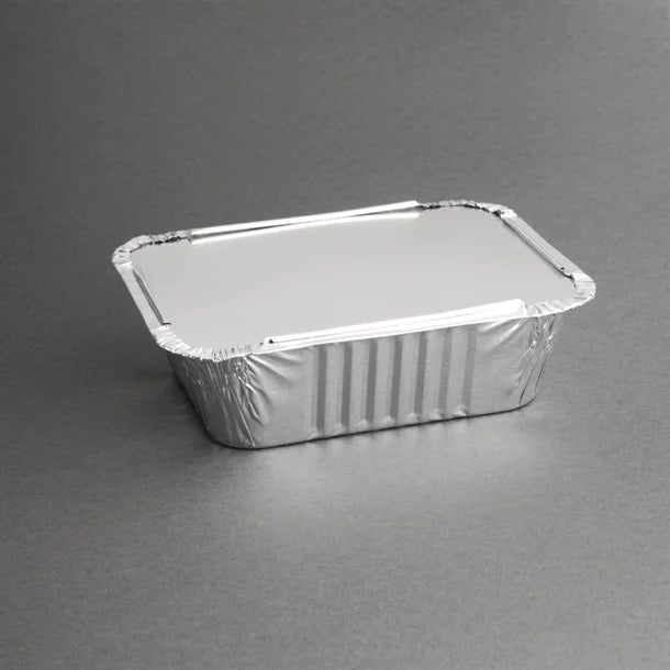 No 2 Aluminium Foil Food Containers & Lids