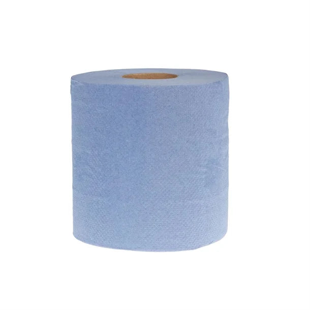 Jantex Centrefeed Blue Rolls 2-Ply 120m (6 Pack)