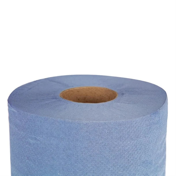 Jantex Centrefeed Blue Rolls 2-Ply 120m (6 Pack)