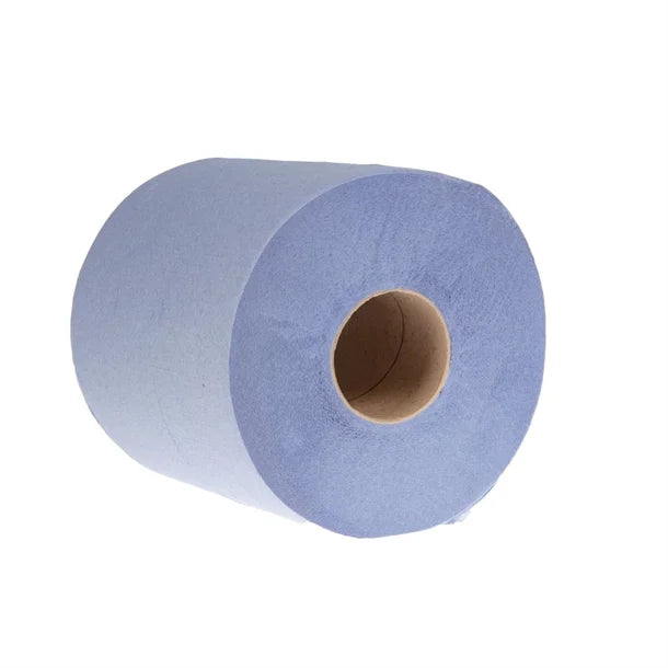 Jantex Centrefeed Blue Rolls 2-Ply 120m (6 Pack)