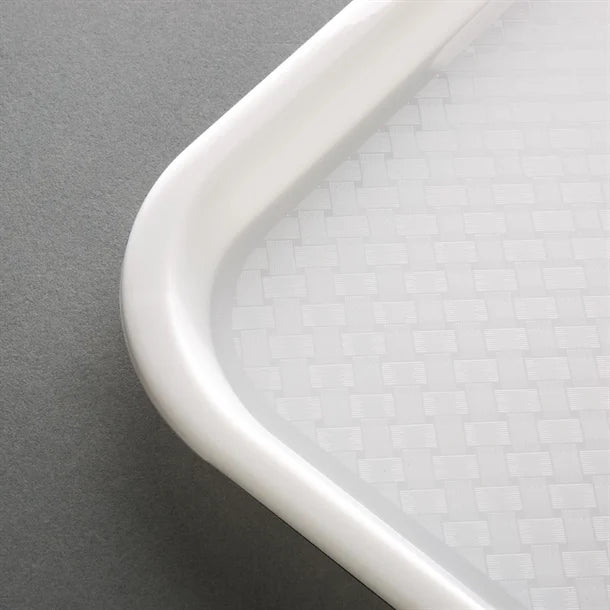 Olympia Kristallon Polypropylene Fast Food Tray - White