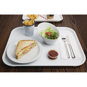 Olympia Kristallon Polypropylene Fast Food Tray - White