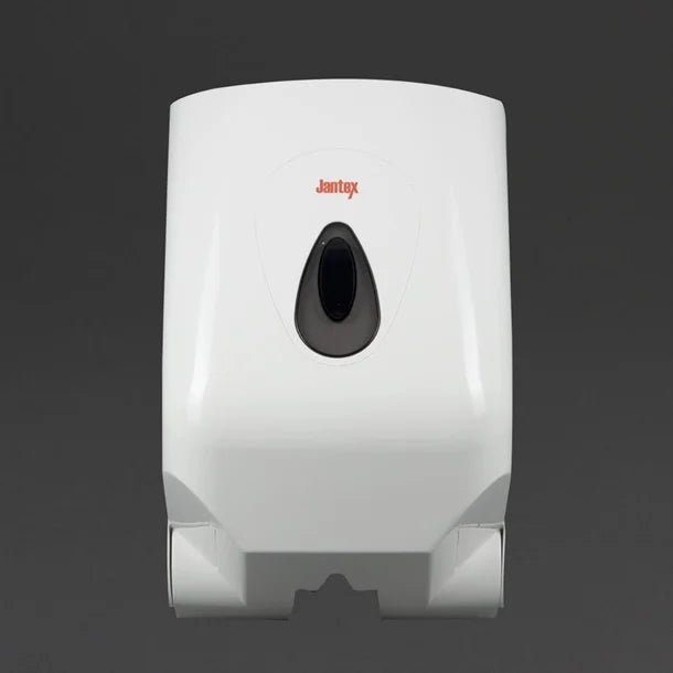 Jantex GD836 centrefeed roll dispenser white wall mounted