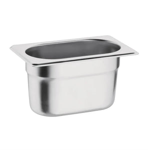 Vogue Stainless Steel 1/9 Gastronorm Tray