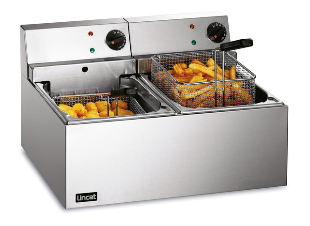 Lincat Lynx 400 LDF2 Twin Tank Countertop Fryer 2 x 4L - model LDF2