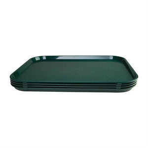 Olympia Kristallon Polypropylene Fast Food Tray - Green