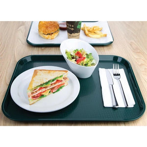 Olympia Kristallon Polypropylene Fast Food Tray - Green