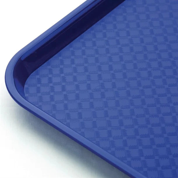 Olympia Kristallon Polypropylene Fast Food Tray - Blue