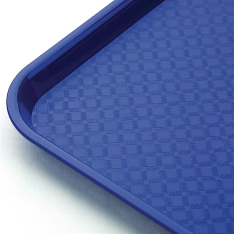Olympia Kristallon Polypropylene Fast Food Tray - Blue