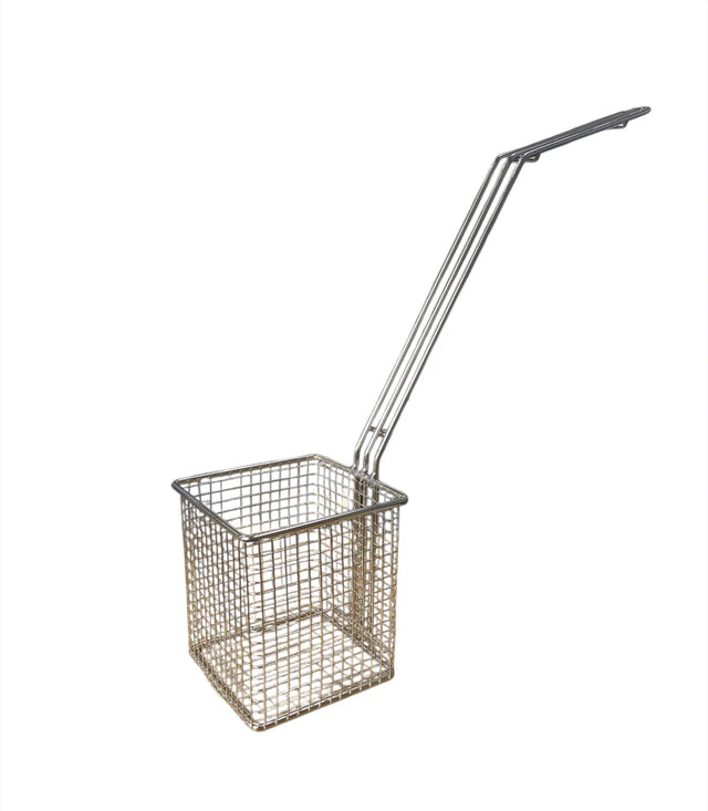 5 x 5 inch stainless steel scampi frying basket
