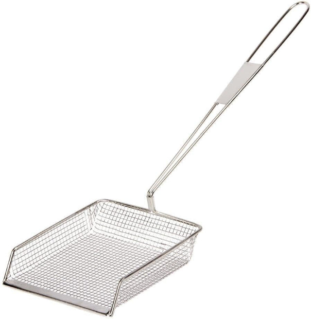 Vogue stainless steel chip shovel 203mm J673 for serving chips and fries