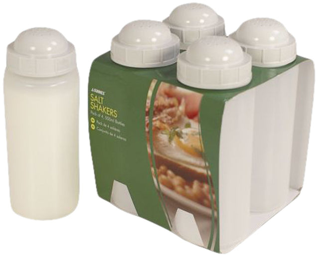 Zodiac MPB500-4 salt shakers, 500g capacity, pack of four