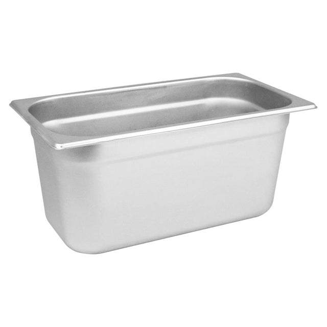 Zodiac SXGN13C stainless steel Gastronorm 1/3 tray, 150mm deep with 4-litre capacity
